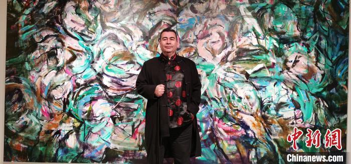 来自土耳其的阿拉丁是一位中国武术爱好者。　阿拉丁供图