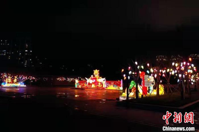 “两马同春闹元宵”灯会除夕夜在福州马尾亮灯