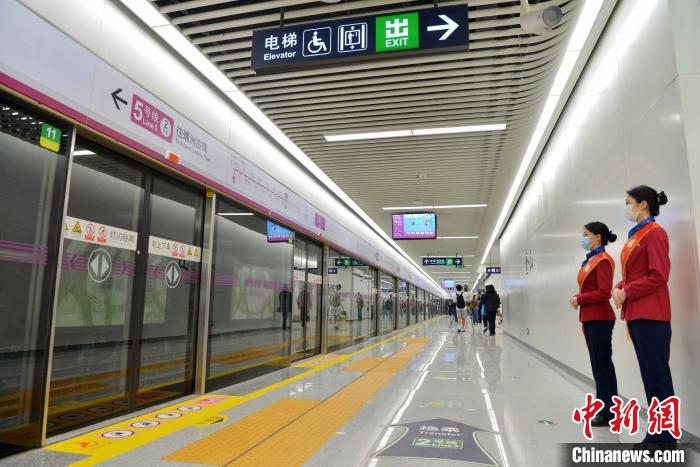 福州地铁5号线一期首通段开通在即