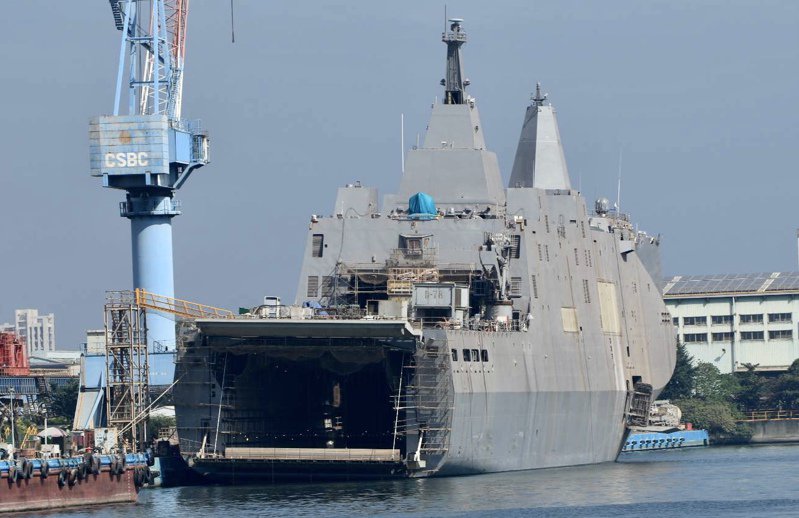 台湾自造“玉山舰” 台湾自造“玉山舰”