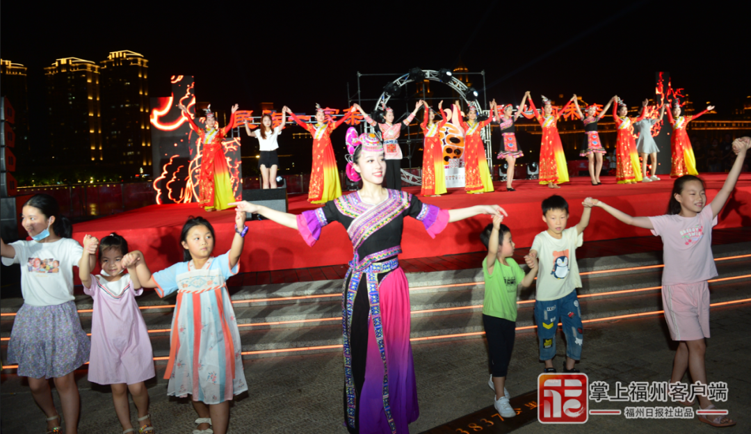 福州“闽江之心”上演“最炫”民族风！