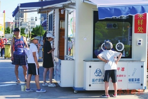 平潭10座核酸采样屋投用 平潭10座核酸采样屋投用
