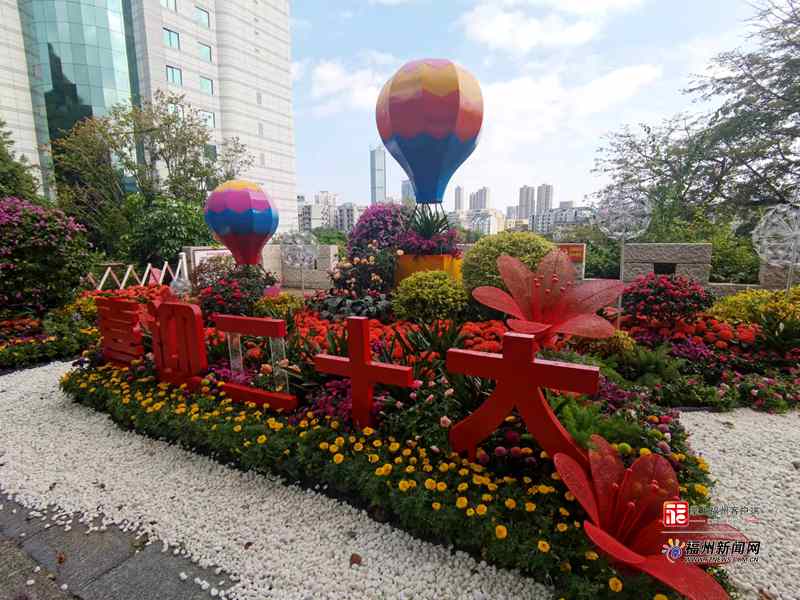 喜迎二十大 花团锦簇扮靓榕城