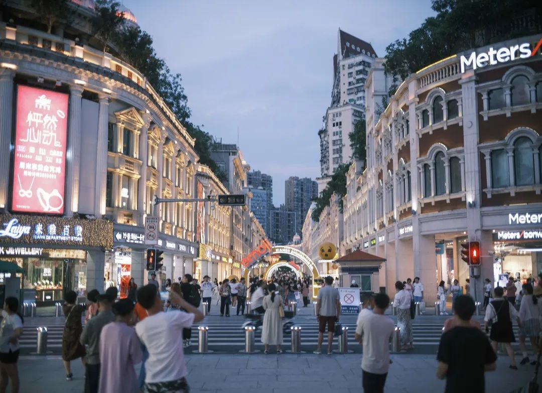 中山路片区着力提升业态，活化利用历史文化遗存。林铭鸿摄