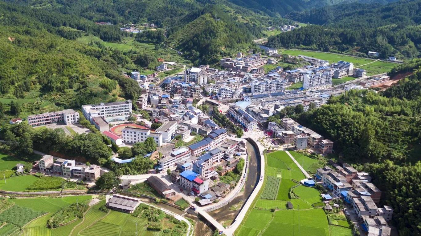 畲乡集镇全貌