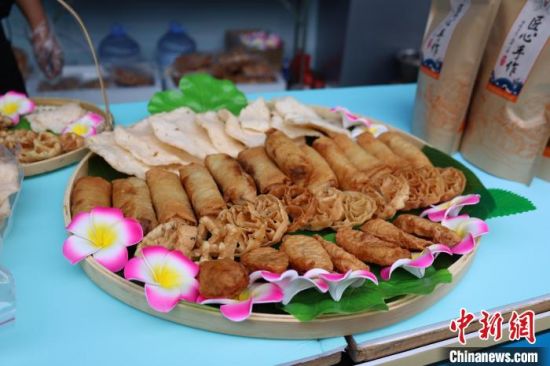 图为东南亚特色美食。　连江县融媒体中心 供图