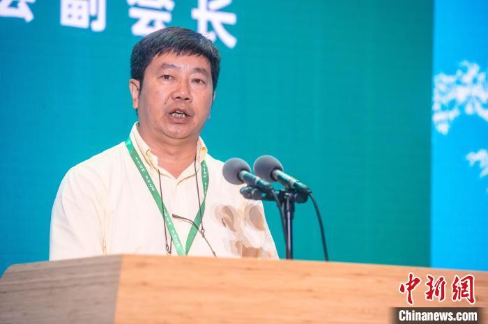 丁雨龙表示，竹乡应该好好把握机遇，树立“全国一盘棋”产业布局理念。　李南轩 摄