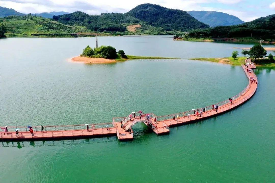 古田县翠屏湖风景区。王旺旺摄