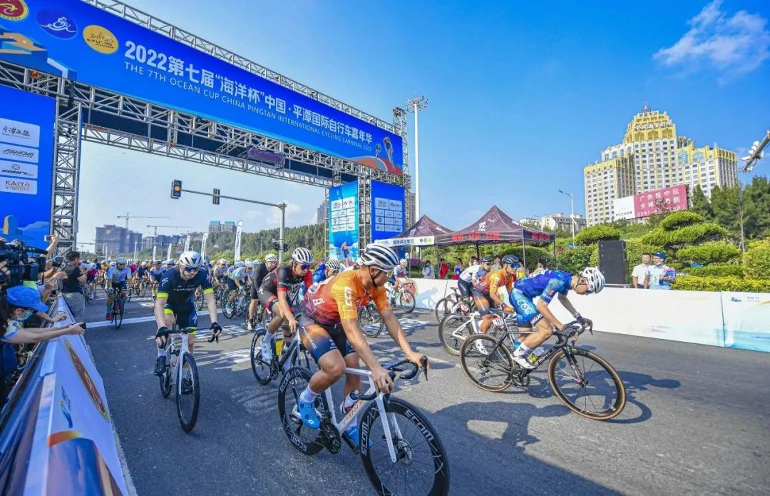 平潭国际自行车公开赛。平潭文旅供图