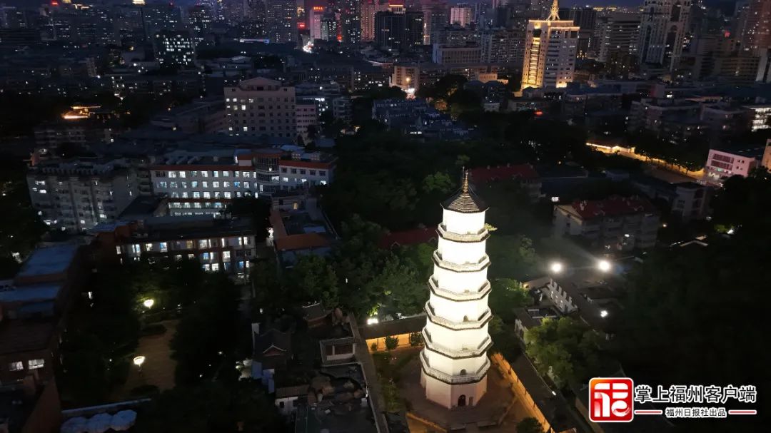 定了！福州白塔即将重新亮灯！与乌塔交相辉映！