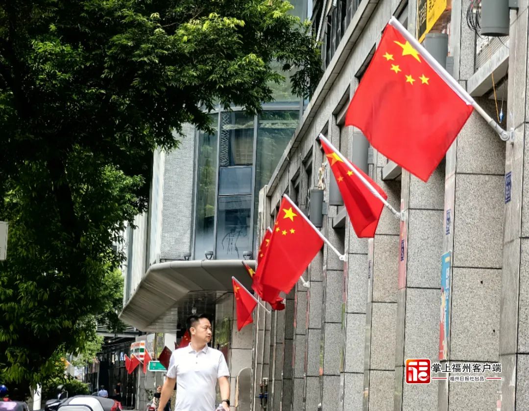 好美！福州街头惊艳亮相！