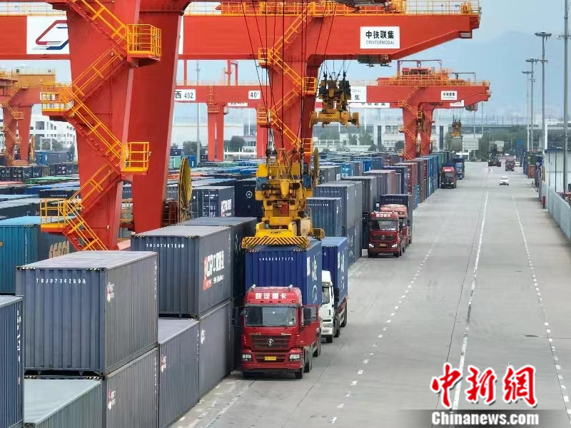 西安国际港站 国铁西安局西安西站供图