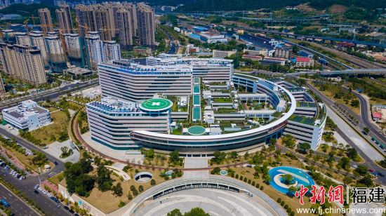 福建省儿童医院(区域儿童医学中心)项目——医疗综合楼。福建建工集团 供图