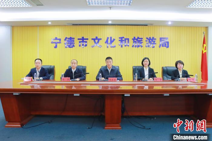 “情满闽冬 福气暖暖”2024年龙年新春文旅季活动新闻发布会。叶金秋 摄