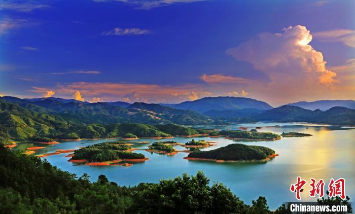 古田翠屏湖景区。宁德市委宣传部 供图