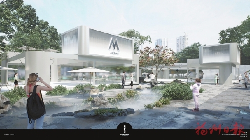 温泉公园温泉水街项目完成建设