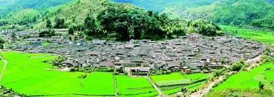 福建连城 培田古村 耕读传家