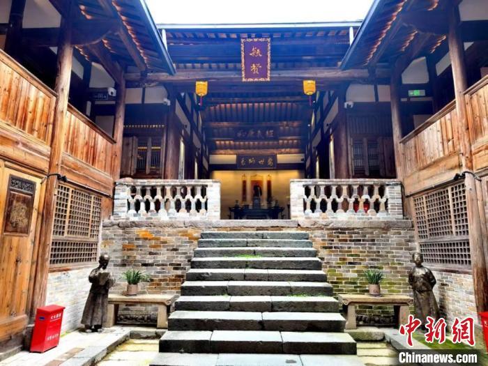 和平古镇古建筑修旧如旧。和平镇政府 供图