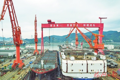 福州造船业驶出“新航迹”