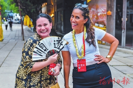 美国嘉宾深度游　“福州速度”赢点赞