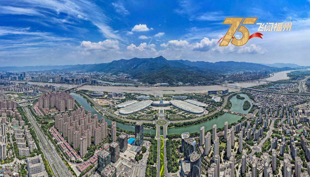 飞阅福州·图集｜云端俯瞰：福州的城市序曲