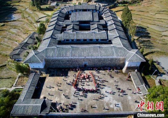 永安安贞堡为全国重点文物保护单位，以其精湛的清代建筑艺术风格，被誉为“闽中瑰宝”。永安市融媒体中心供图