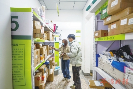 1月平潭快递业务量同比增长24.88%