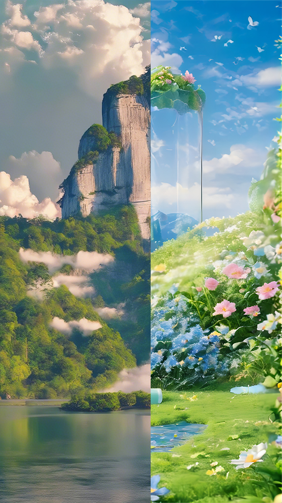 AI生图·南平武夷山（拼版图片）