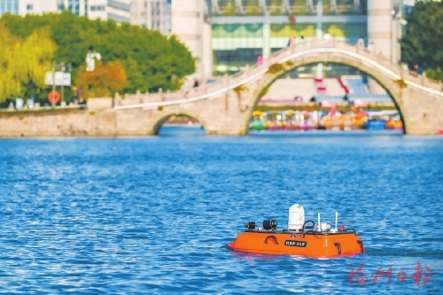 西湖来了高科技“护水团”