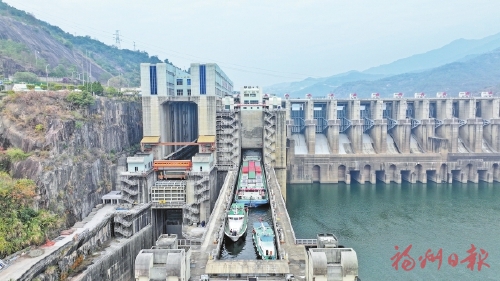 闽江干流迎来千吨级船舶常态化通航