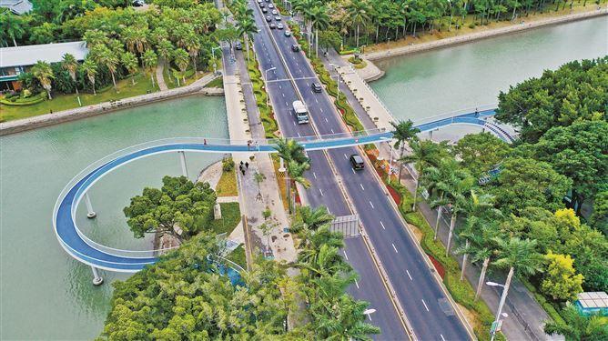 筼筜湖综合治理近五年来持续开展 水更清景更美