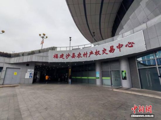 福建沙县农村产权交易中心已成为全省最大林业要素专业化交易市场。雷朝良摄