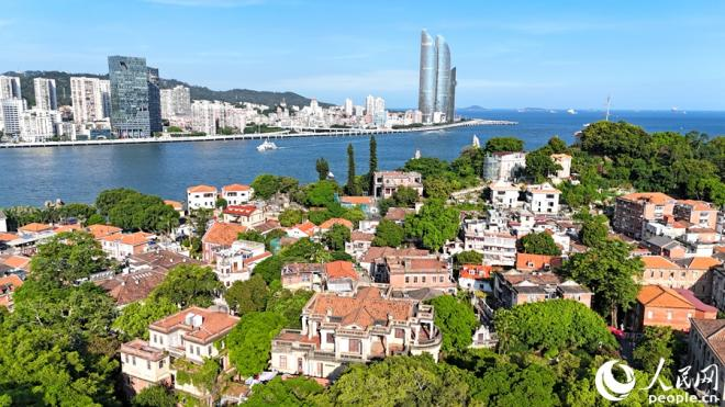 “海上花园”鼓浪屿。人民网记者 陈博摄